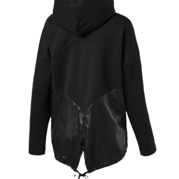 Puma Women's Black Transition FZ Hoodie Size M - Picture 2 of 5
